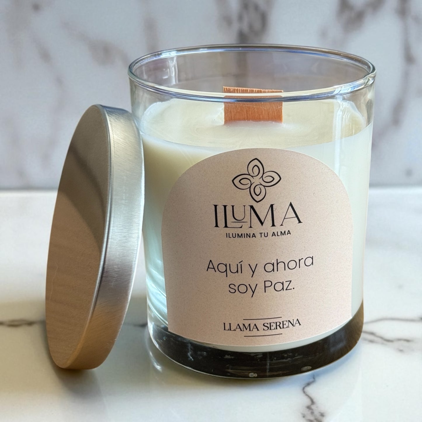 Vela con esencia de LLAMA SERENA