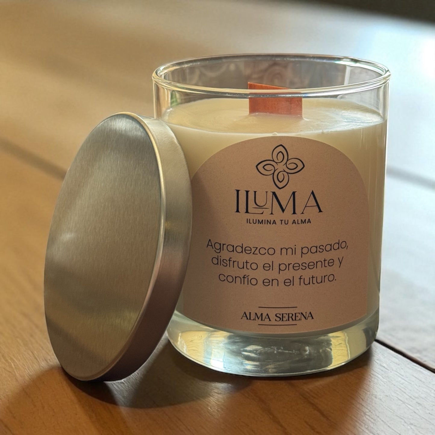 vela con esencia de ALMA SERENA