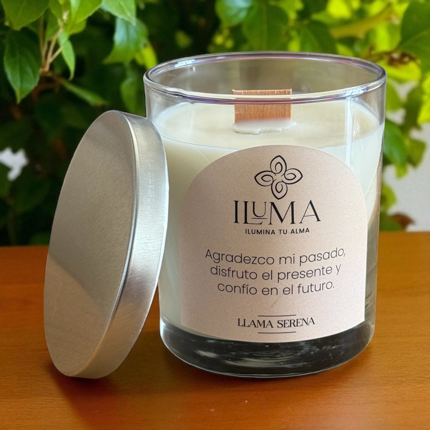 Vela con esencia de LLAMA SERENA
