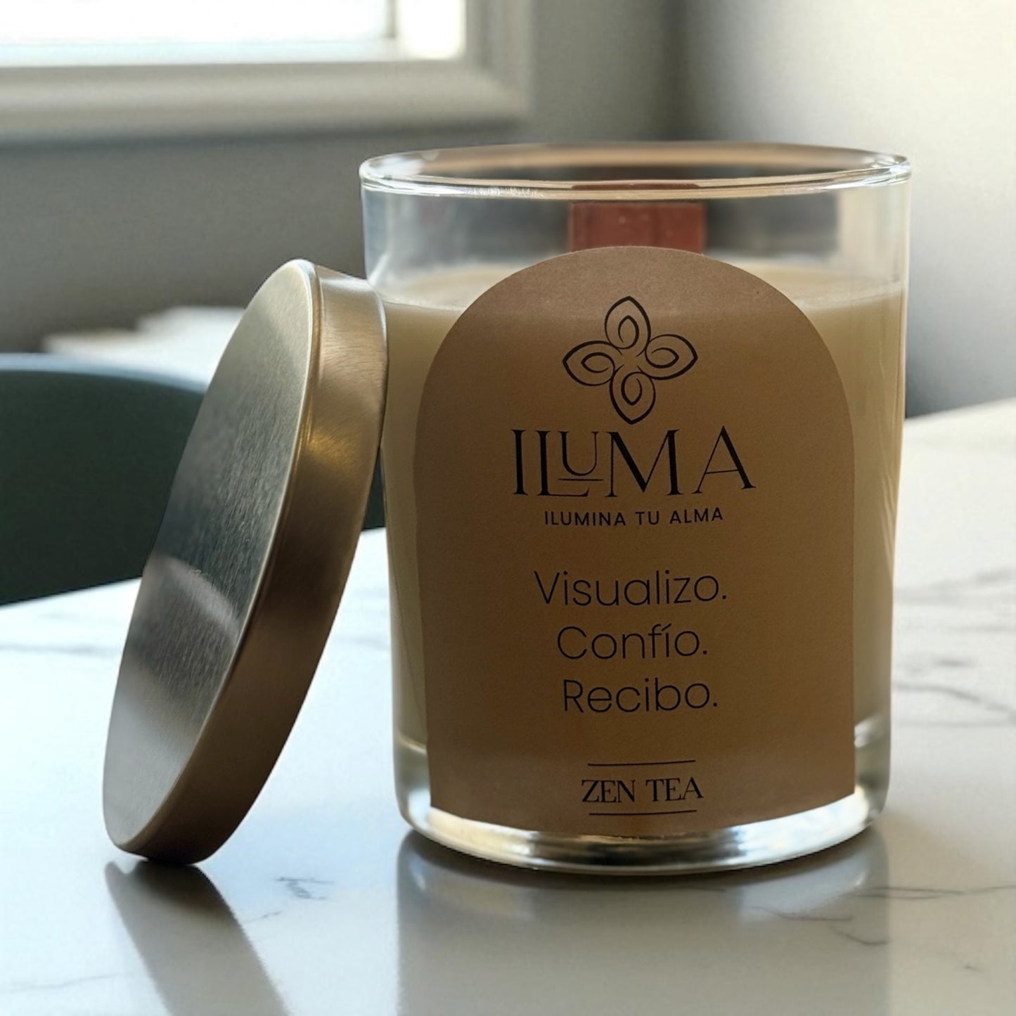 Vela con esencia de ZEN TEA