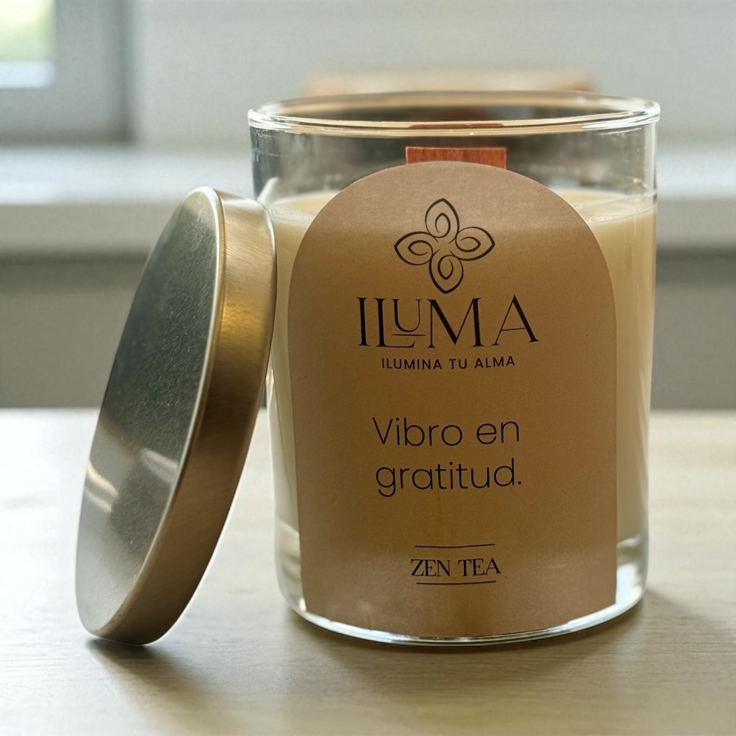 Vela con esencia de ZEN TEA