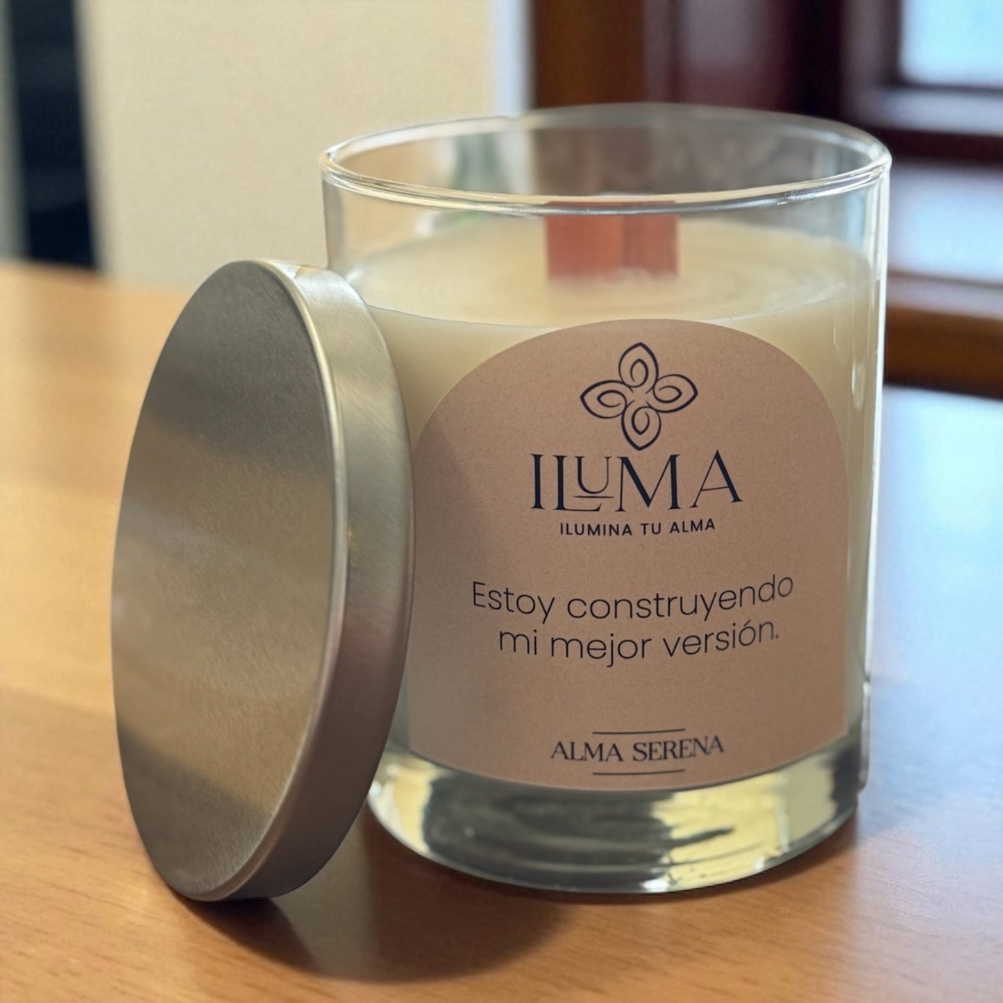 vela con esencia de ALMA SERENA