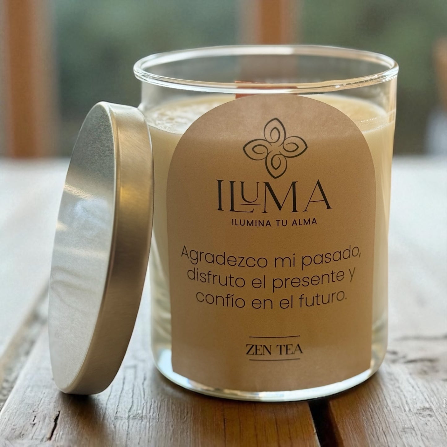 Vela con esencia de ZEN TEA