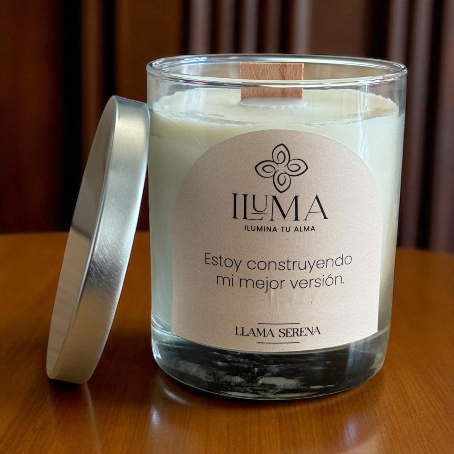 Vela con esencia de LLAMA SERENA