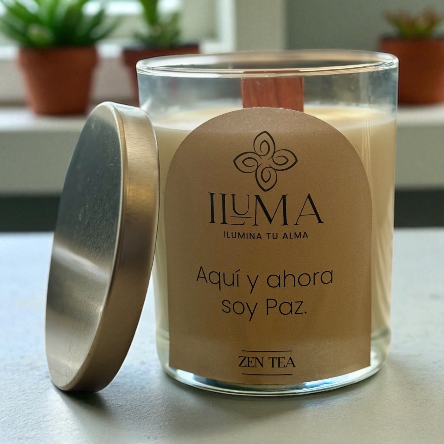 Vela con esencia de ZEN TEA