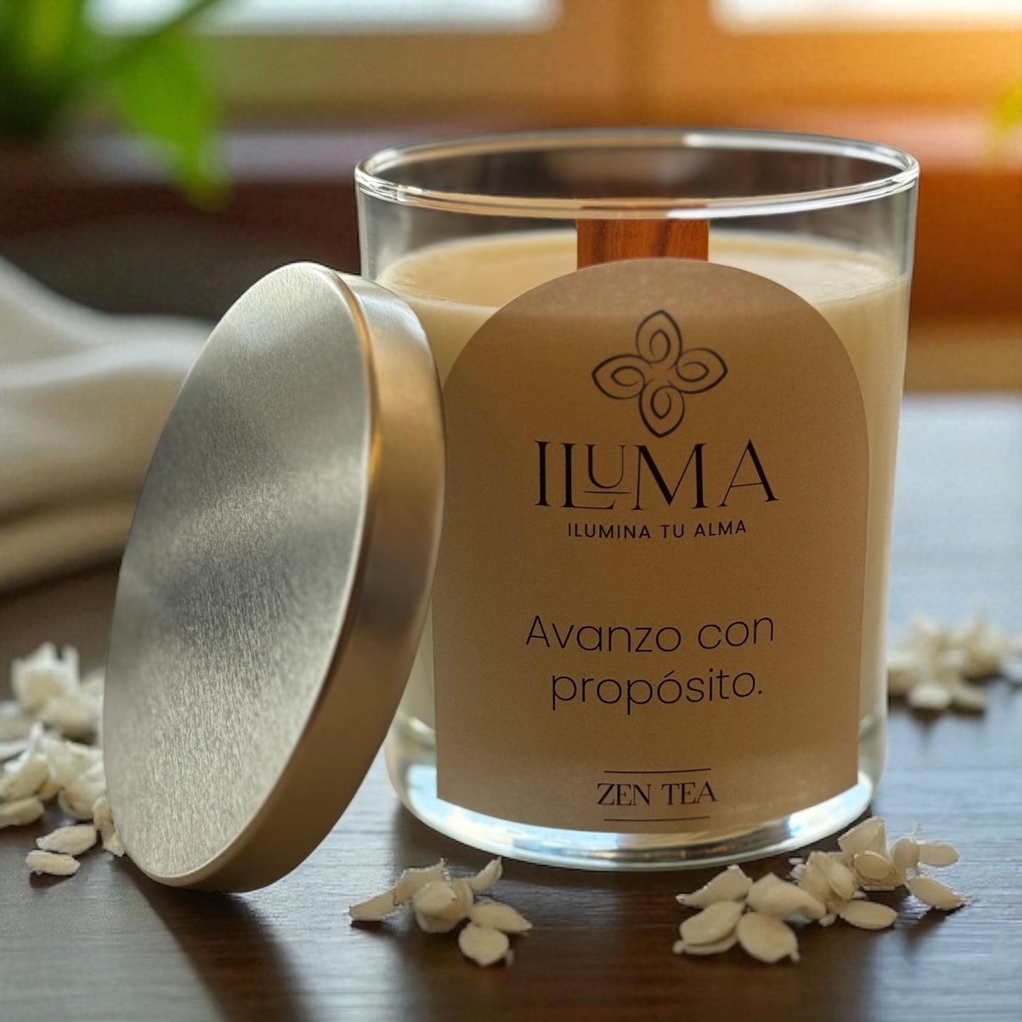 Vela con esencia de ZEN TEA
