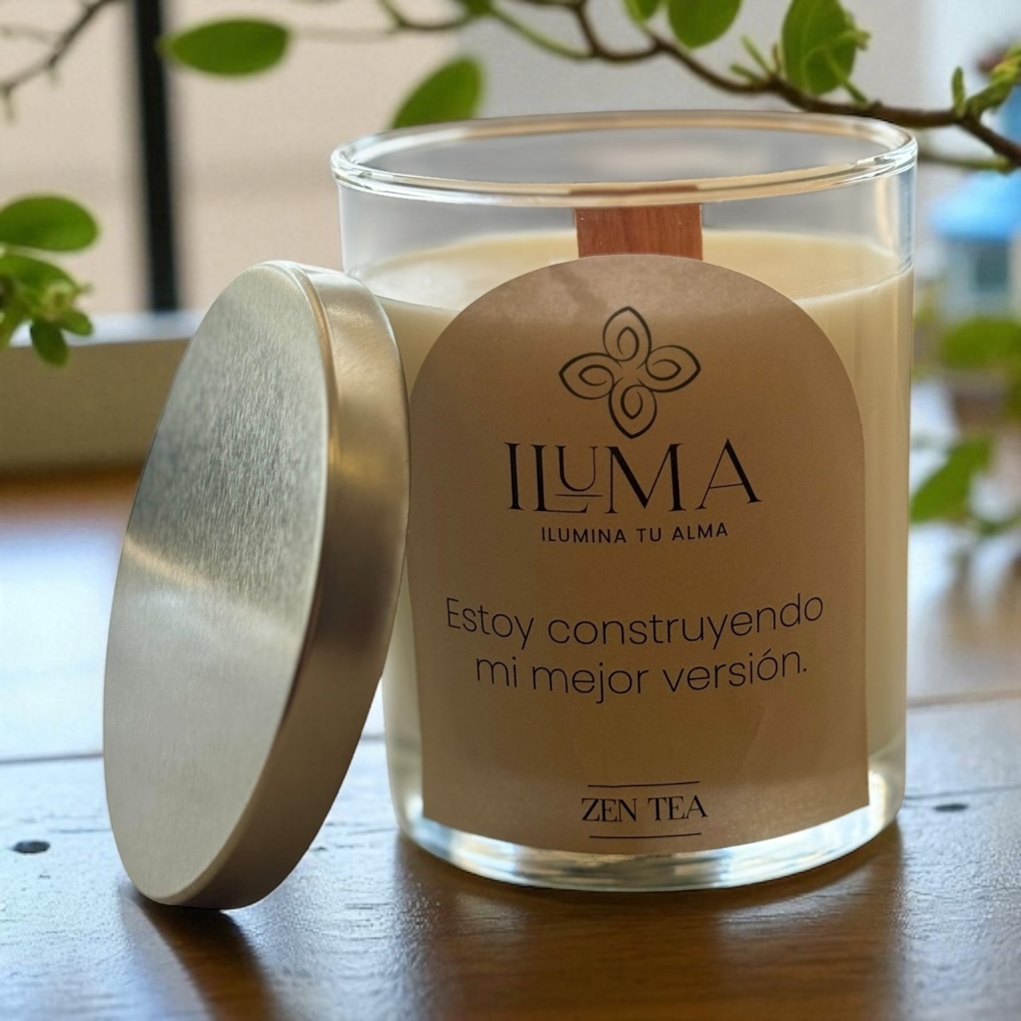Vela con esencia de ZEN TEA