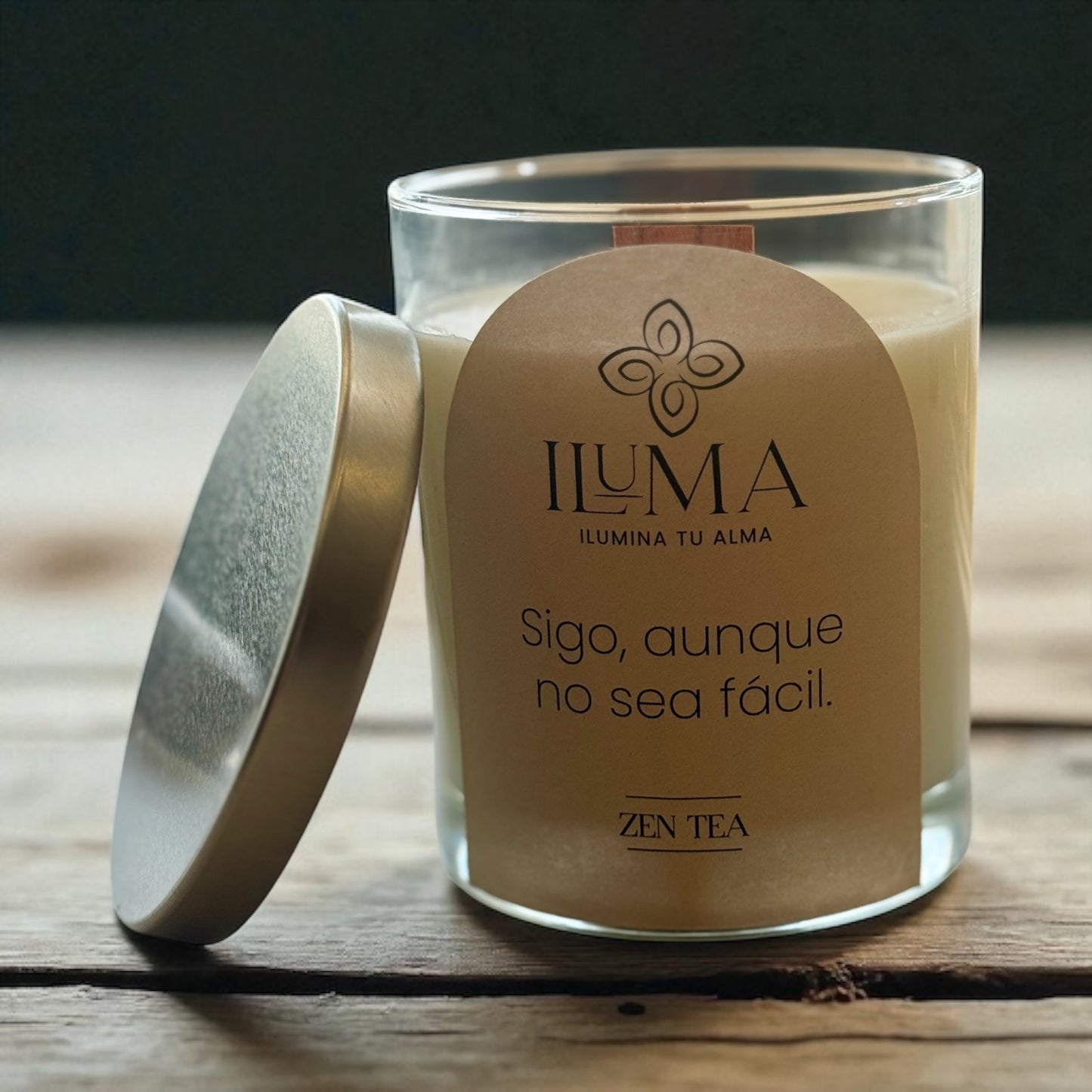 Vela con esencia de ZEN TEA